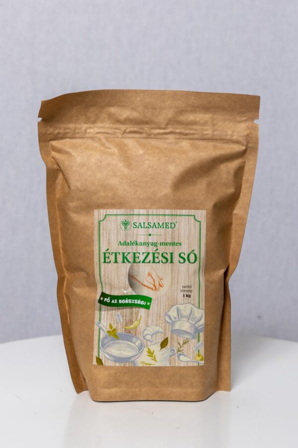 Salsamed Adalékanyag-mentes Étkezési Só (1 kg)